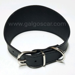 Collar galgo y whippet  negro  personalizado en diferentes medidas y colores , glitter o neón.  Para galgo, whippet y piccolo,