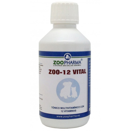 Zoo 12-vital. 250ml. (canivita) Tónico multivitamínico