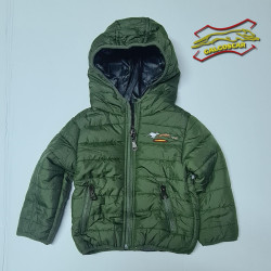 Chaqueta niño bordado galgos, acolchado con capucha, verde, rojo, azul marino y camuflaje Chaqueta niño bordado galgos, acolchado con capucha, verde, rojo, azul marino y camuflaje